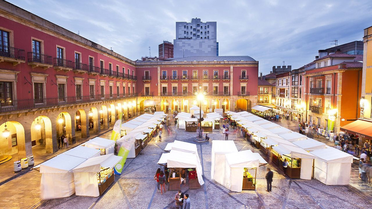 Mercado ecológico y artesano de Gijón